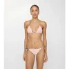 Braguitas de bikini con ribete de cuadros Braguitas de bikini con ribete de cuadros