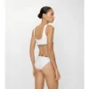 Braguitas de bikini con ribete de cuadros Braguitas de bikini con ribete de cuadros