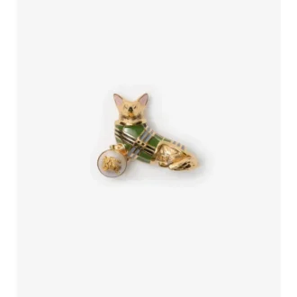 Broche de corgi