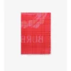 Bufanda ancha de lana y seda con estampado EKD Check Bufanda ancha de lana y seda con estampado EKD Check