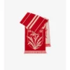 Bufanda de lana con escudo de cardo Bufanda de lana con escudo de cardo