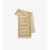 Bufanda de lana con logotipo