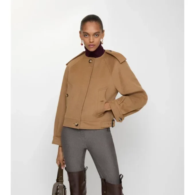 Bufanda desmontable Chaqueta de cachemira Bufanda desmontable Chaqueta de cachemira