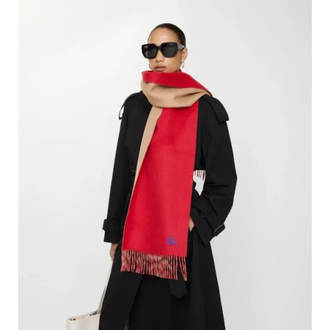 Bufanda reversible de cachemira Bufanda reversible de cachemira
