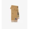 Bufanda reversible de cachemira con estampado EKD Check