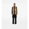 Bufanda reversible de cachemira con estampado EKD Check