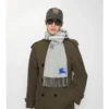 Bufanda reversible de cachemira con estampado EKD Check