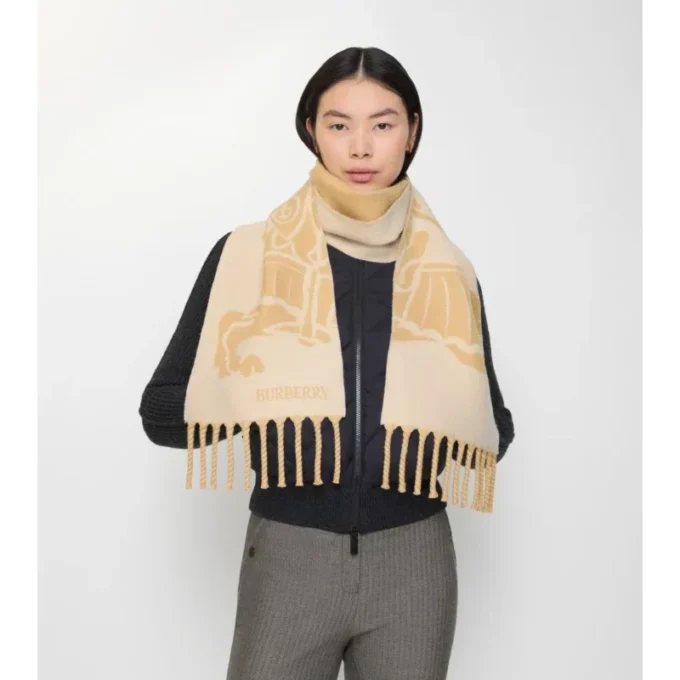 Bufanda reversible de lana EKD