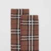 Calcetines de mezcla de algodón y cachemira con diseño Vintage Check en intarsia