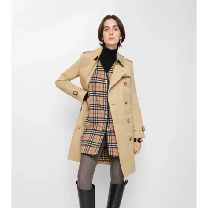 Calentador de lana y cachemira con estampado de cuadros Calentador de lana y cachemira con estampado de cuadros