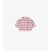 Camisa de algodón a cuadros