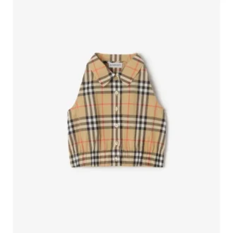 Camisa de algodón a cuadros