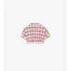 Camisa de algodón a cuadros