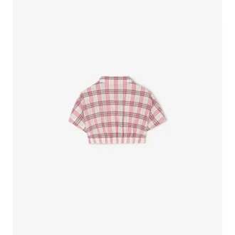 Camisa de algodón a cuadros