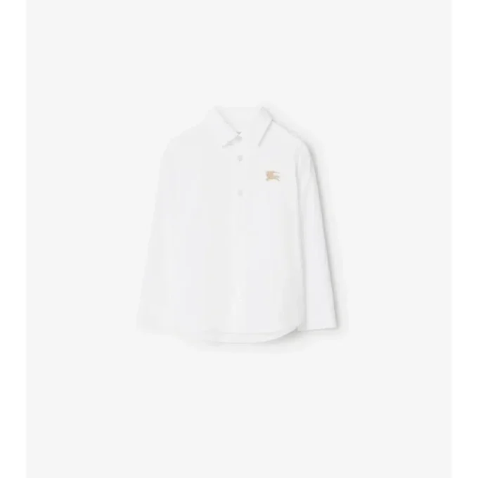 Camisa de algodón elástico