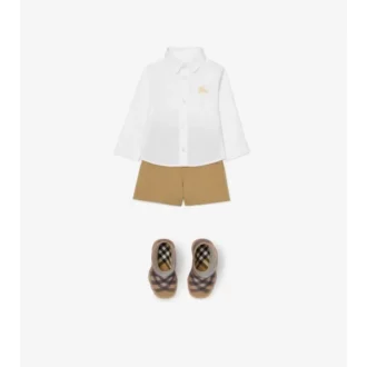 Camisa de algodón elástico