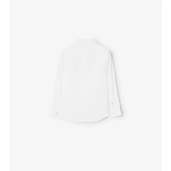 Camisa de algodón elástico