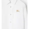 Camisa de algodón elástico