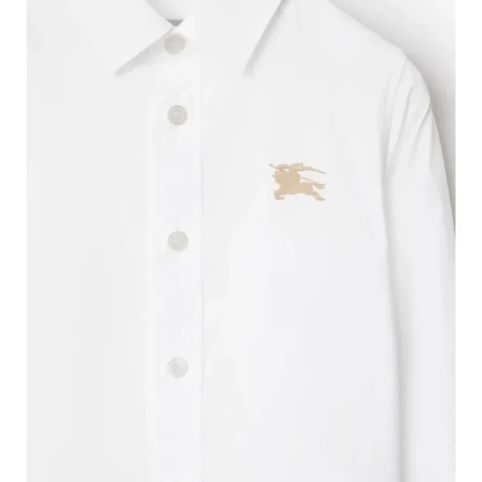 Camisa de algodón elástico