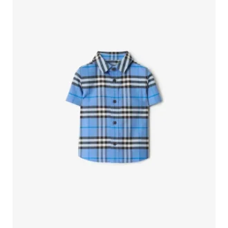 Camisa de algodón Oxford a cuadros