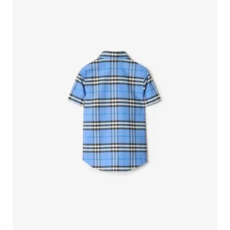 Camisa de algodón Oxford a cuadros