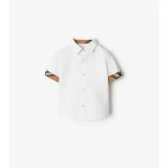 Camisa de popelín de algodón