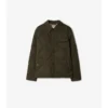 Camisa oversize acolchada de Gabardine Camisa oversize acolchada de Gabardine