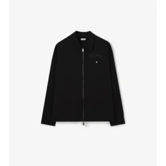 Camisa oversize de nailon con cremallera