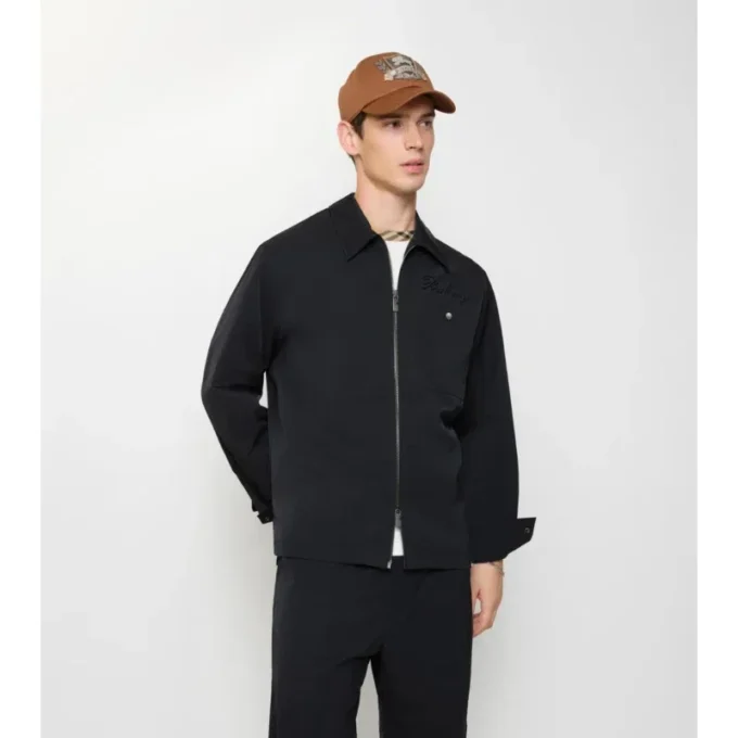Camisa oversize de nailon con cremallera Camisa oversize de nailon con cremallera