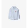 Camisa Oxford de algodón a rayas Camisa Oxford de algodón a rayas