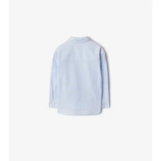 Camisa Oxford de algodón a rayas