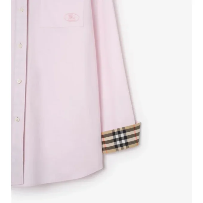 Camisa Oxford de algodón de corte holgado Camisa Oxford de algodón de corte holgado