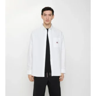 Camisa Oxford de algodón EKD de corte holgado Camisa Oxford de algodón EKD de corte holgado