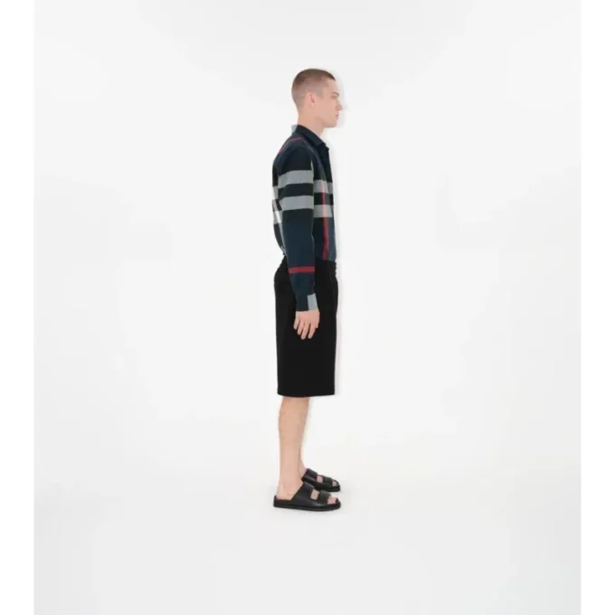 Camisas de algodón a cuadros de corte ajustado