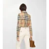 Camisas de algodón a cuadros de corte ajustado