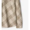 Camisas de algodón a cuadros de corte ajustado