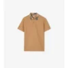 Camisas de algodón con cuello a cuadros Camisas de algodón con cuello a cuadros
