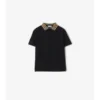 Camisas de algodón con cuello a cuadros Camisas de algodón con cuello a cuadros