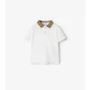 Camisas de algodón con cuello a cuadros Camisas de algodón con cuello a cuadros