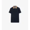 Camisas de algodón con cuello a cuadros Camisas de algodón con cuello a cuadros