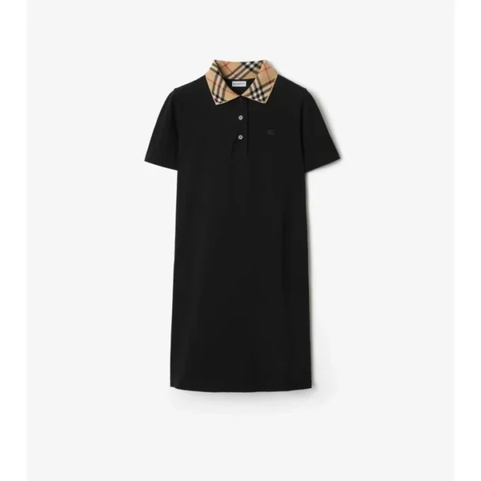 Camisas de algodón con cuello a cuadros Camisas de algodón con cuello a cuadros