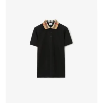 Camisas de algodón con cuello a cuadros Camisas de algodón con cuello a cuadros