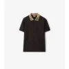 Camisas de algodón con cuello a cuadros Camisas de algodón con cuello a cuadros