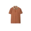 Camisas de algodón con cuello a cuadros Camisas de algodón con cuello a cuadros