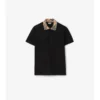 Camisas de algodón con cuello a cuadros