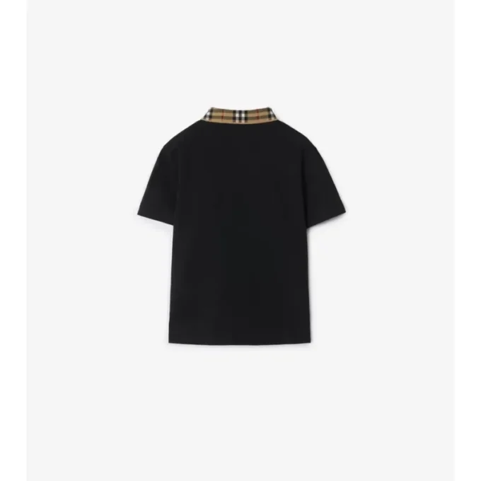 Camisas de algodón con cuello a cuadros Camisas de algodón con cuello a cuadros