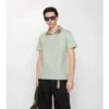 Camisas de algodón con cuello a cuadros Camisas de algodón con cuello a cuadros