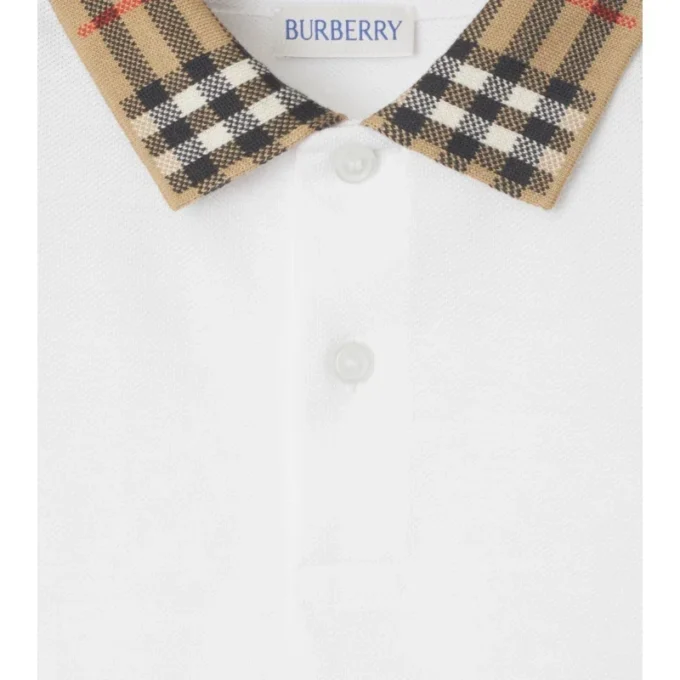 Camisas de algodón con cuello a cuadros Camisas de algodón con cuello a cuadros