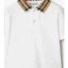 Camisas de algodón con cuello a cuadros Camisas de algodón con cuello a cuadros