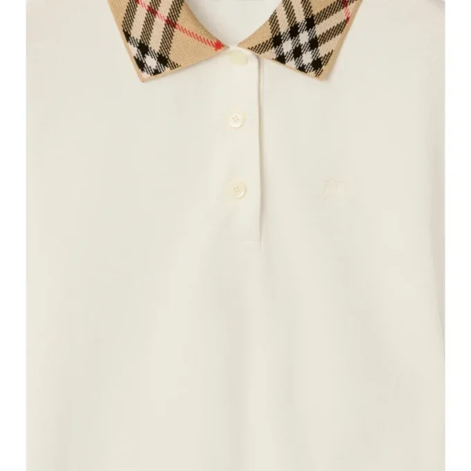 Camisas de algodón con cuello a cuadros Camisas de algodón con cuello a cuadros